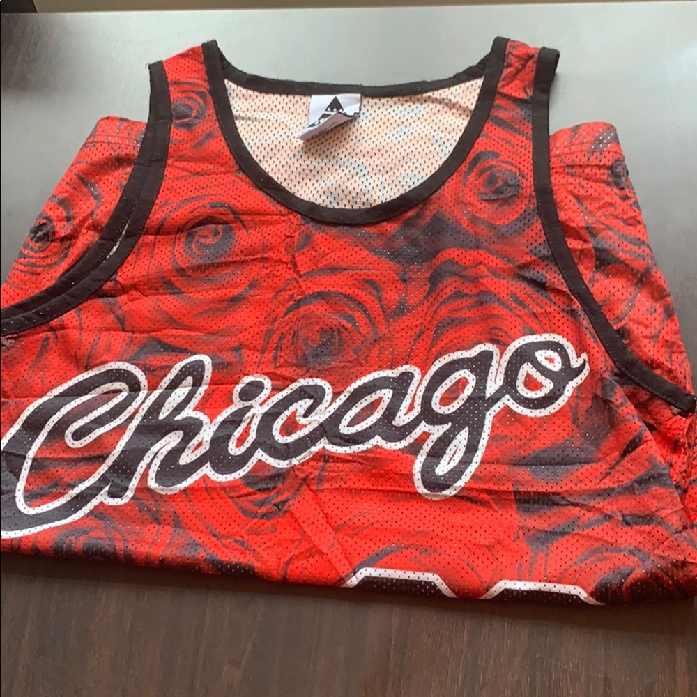 1991 Inc Chicago Bulls Rose Jersey